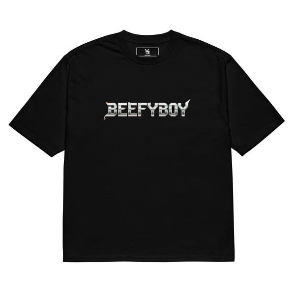 Oversized Heavyweight Metal Logo  T-shirt